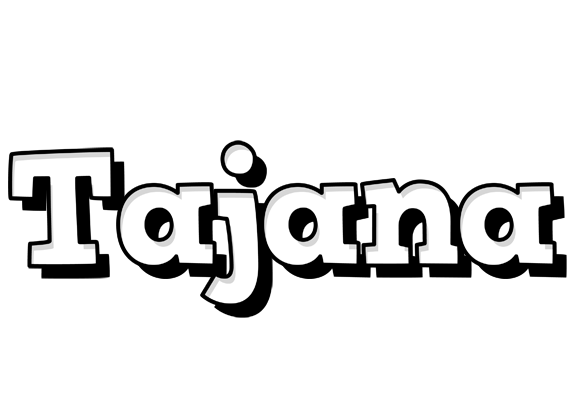 Tajana snowing logo