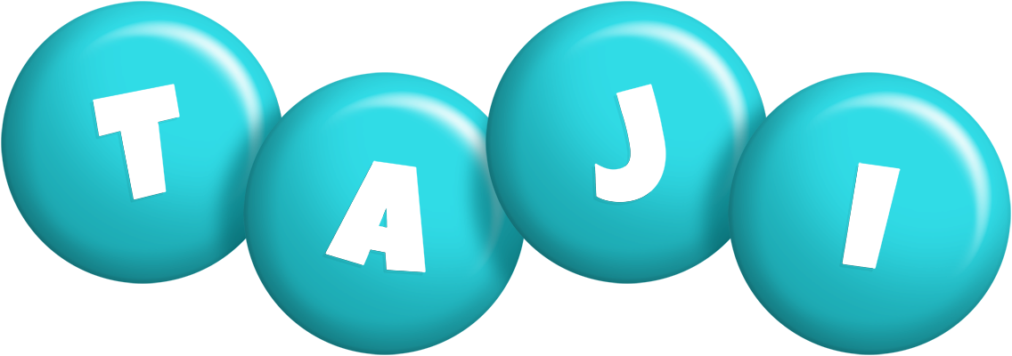 Taji candy-azur logo
