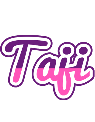 Taji cheerful logo