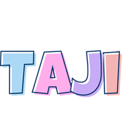 Taji pastel logo