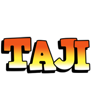 Taji sunset logo