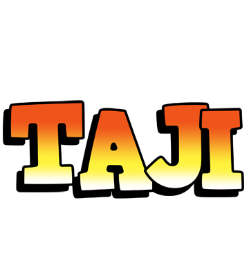 Taji sunset logo