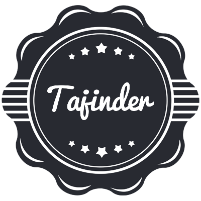 Tajinder badge logo