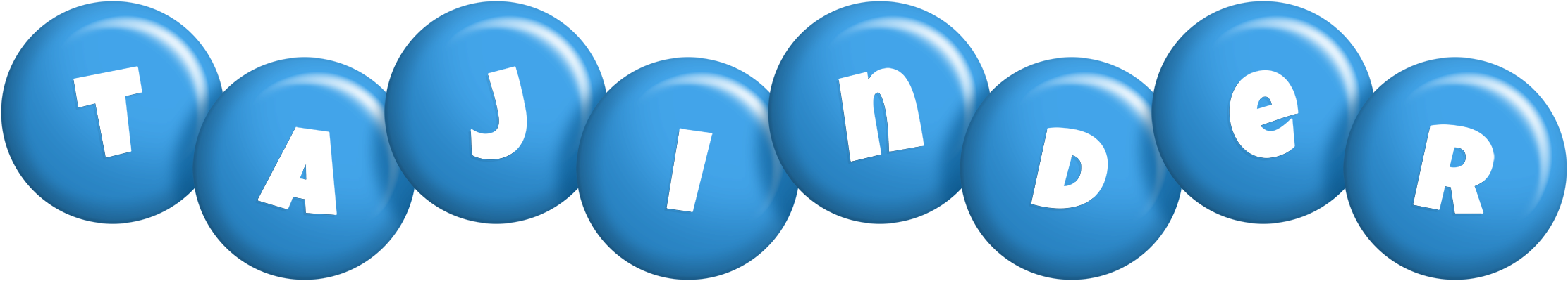 Tajinder candy-blue logo