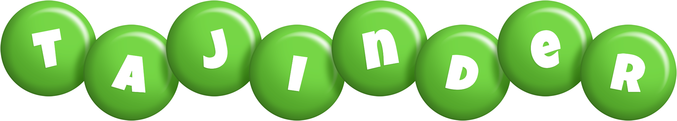Tajinder candy-green logo