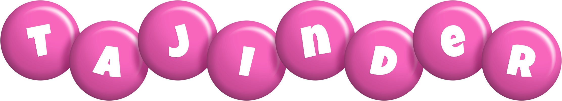 Tajinder candy-pink logo