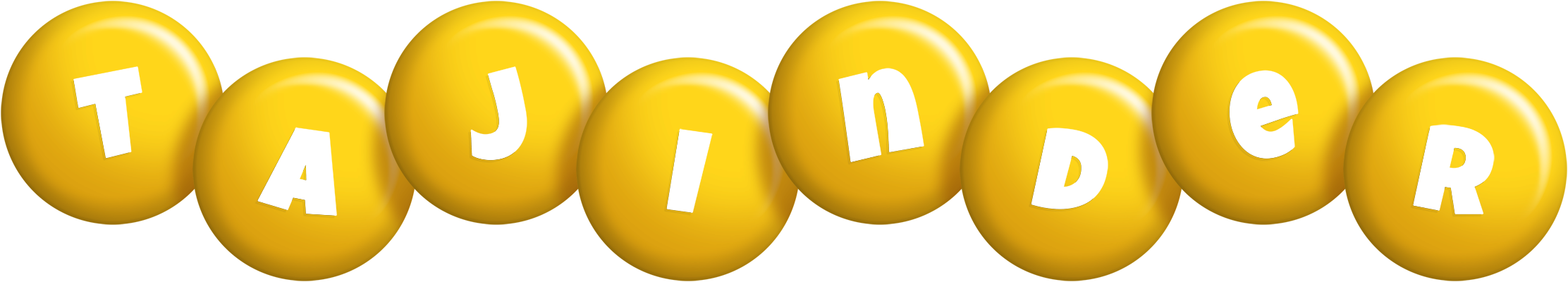 Tajinder candy-yellow logo