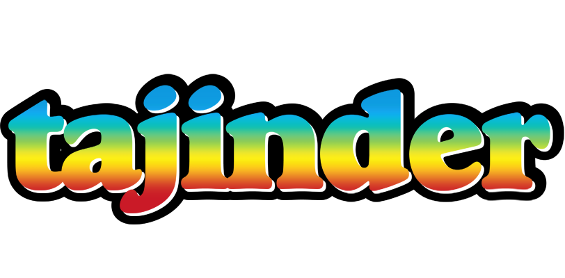 Tajinder color logo