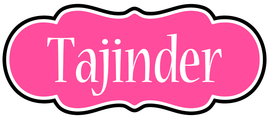 Tajinder invitation logo