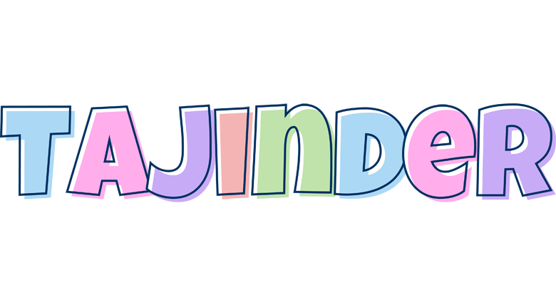 Tajinder pastel logo
