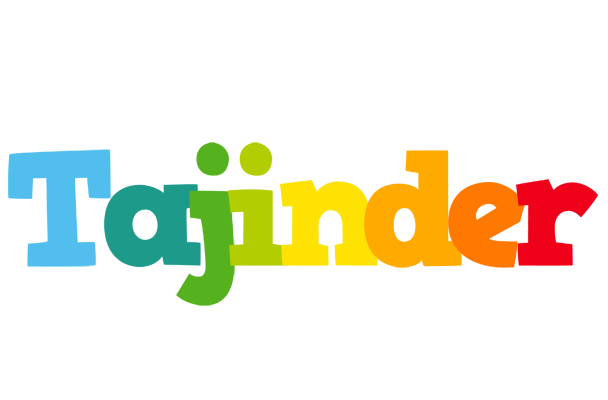 Tajinder rainbows logo