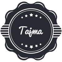 Tajma badge logo