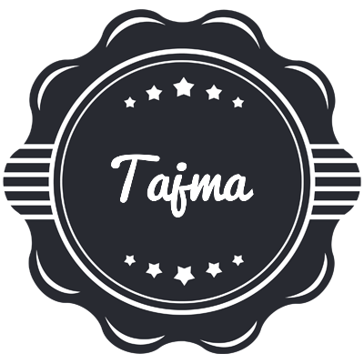 Tajma badge logo