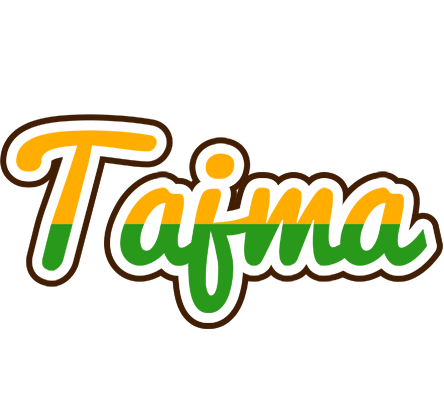 Tajma banana logo