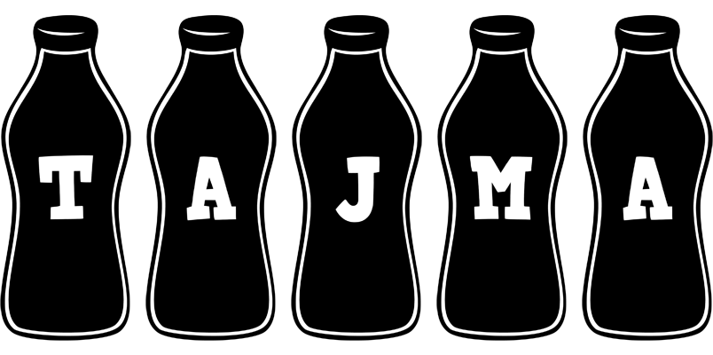 Tajma bottle logo
