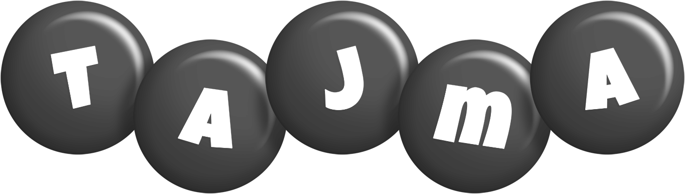 Tajma candy-black logo