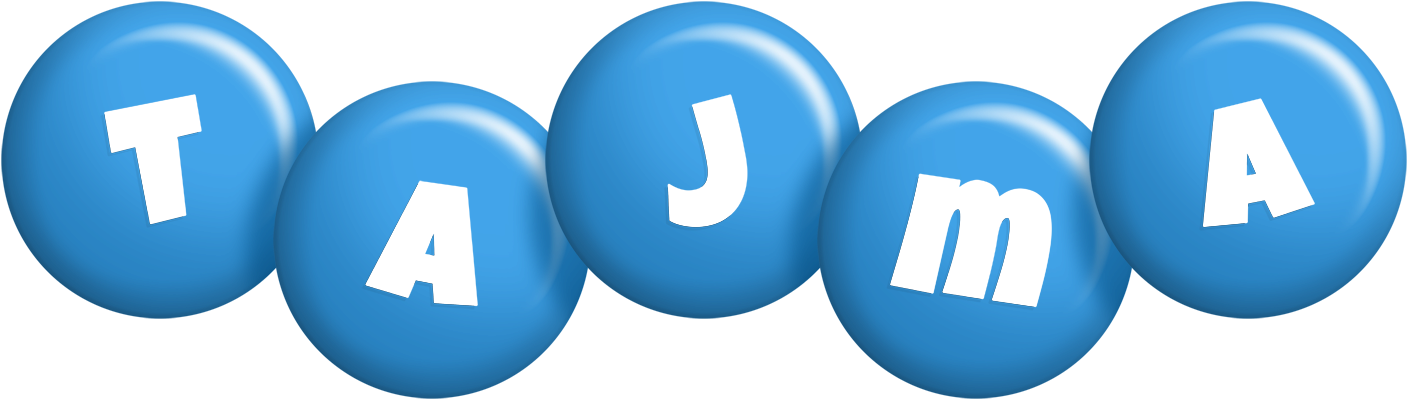 Tajma candy-blue logo