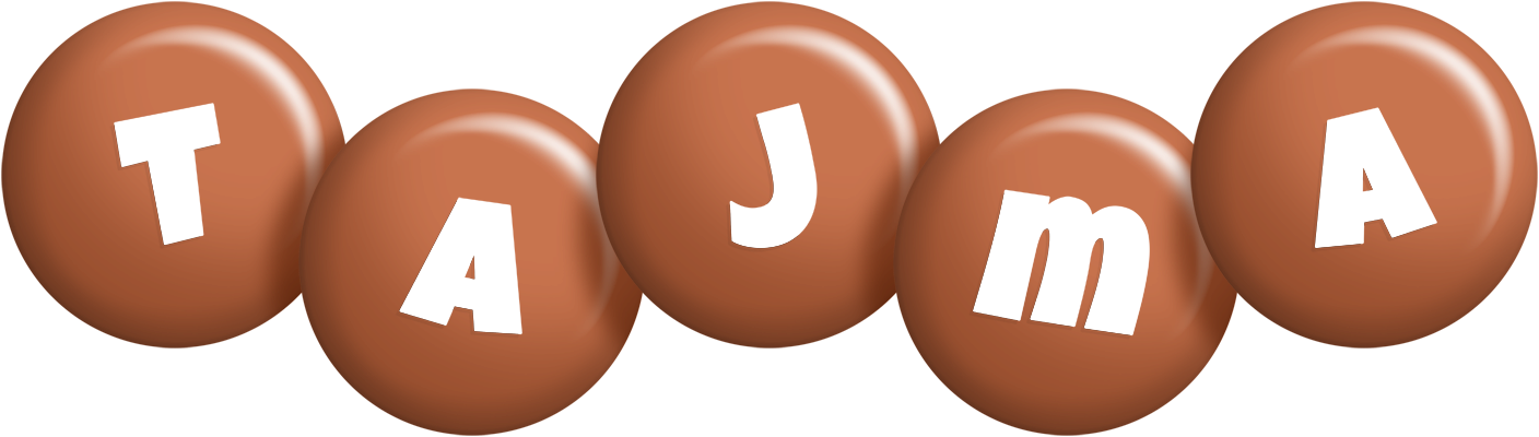 Tajma candy-brown logo