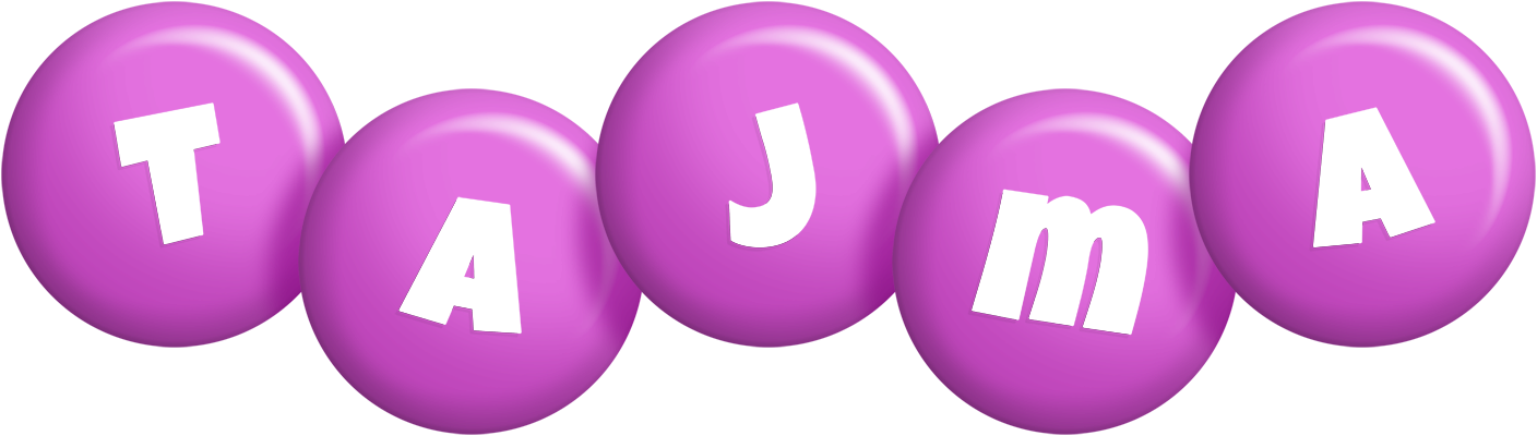 Tajma candy-purple logo