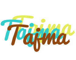 Tajma cupcake logo