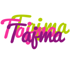 Tajma flowers logo