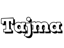 Tajma snowing logo