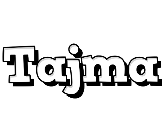 Tajma snowing logo