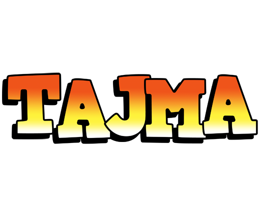 Tajma sunset logo
