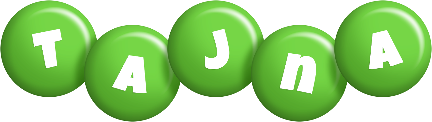 Tajna candy-green logo