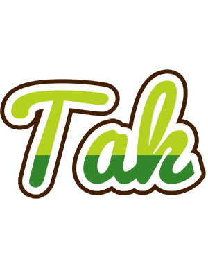 Tak golfing logo