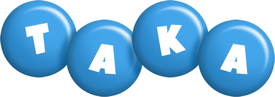 Taka candy-blue logo