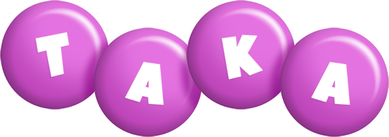 Taka candy-purple logo