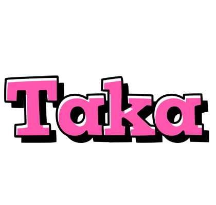 Taka girlish logo