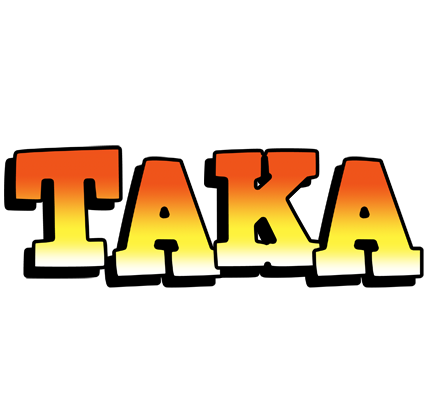 Taka sunset logo