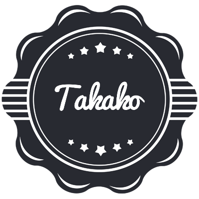 Takako badge logo