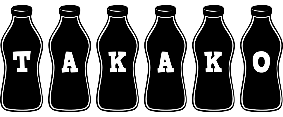 Takako bottle logo