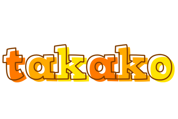 Takako desert logo