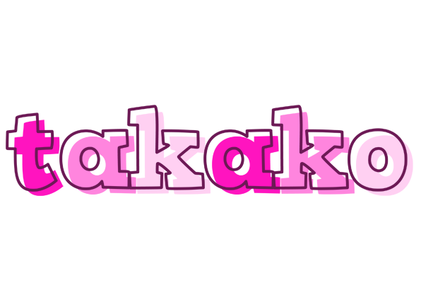 Takako hello logo