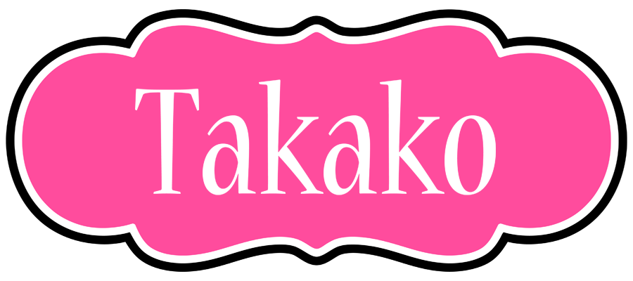 Takako invitation logo