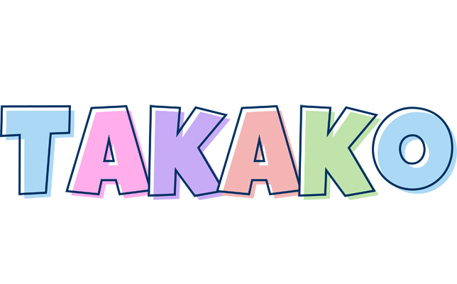 Takako pastel logo