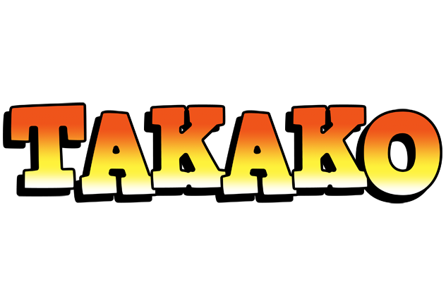 Takako sunset logo