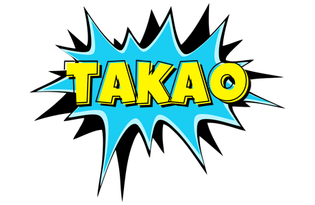 Takao amazing logo