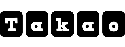 Takao box logo
