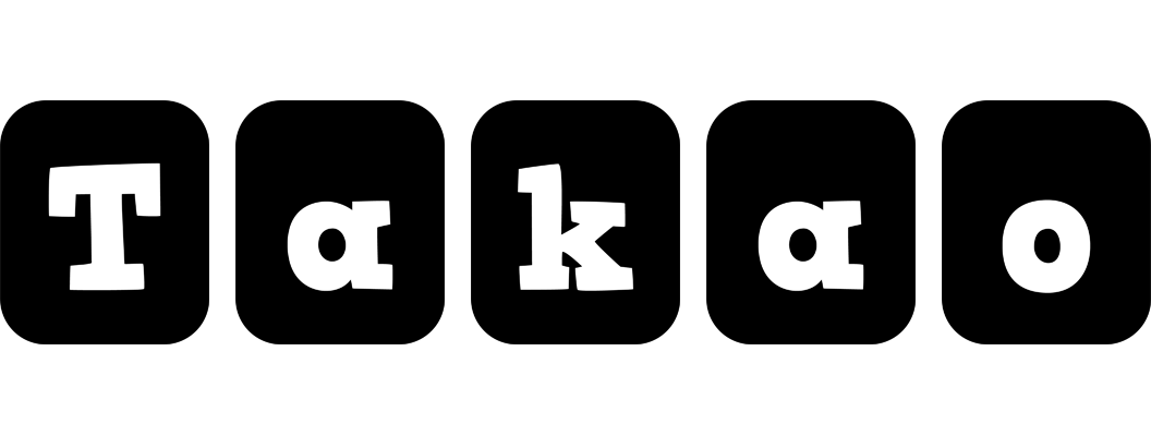 Takao box logo