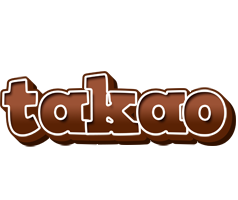 Takao brownie logo