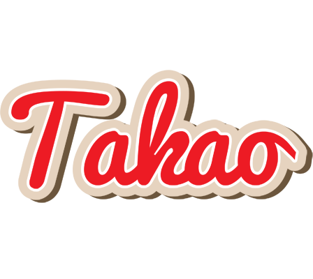 Takao chocolate logo