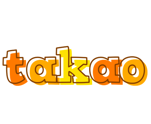 Takao desert logo