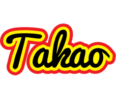 Takao flaming logo