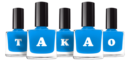 Takao glossy logo