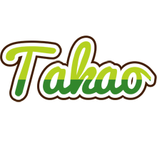 Takao golfing logo